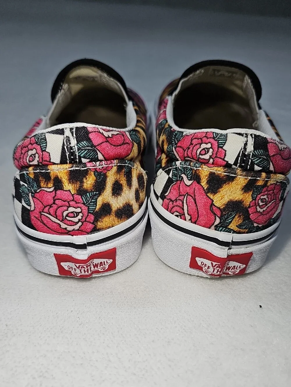 Vans‎ Size Label — White with Black Text